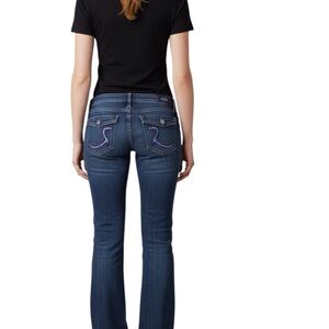 Womens Rock & Republic bootcut Dark Wash Jeans. Size 27/30